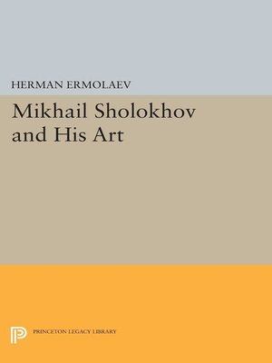 cover image of Mikhail Sholokhov and His Art